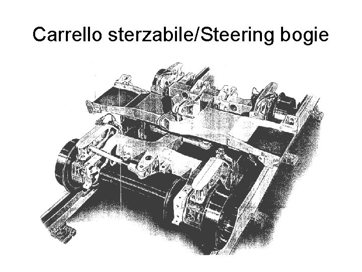 Carrello sterzabile/Steering bogie 