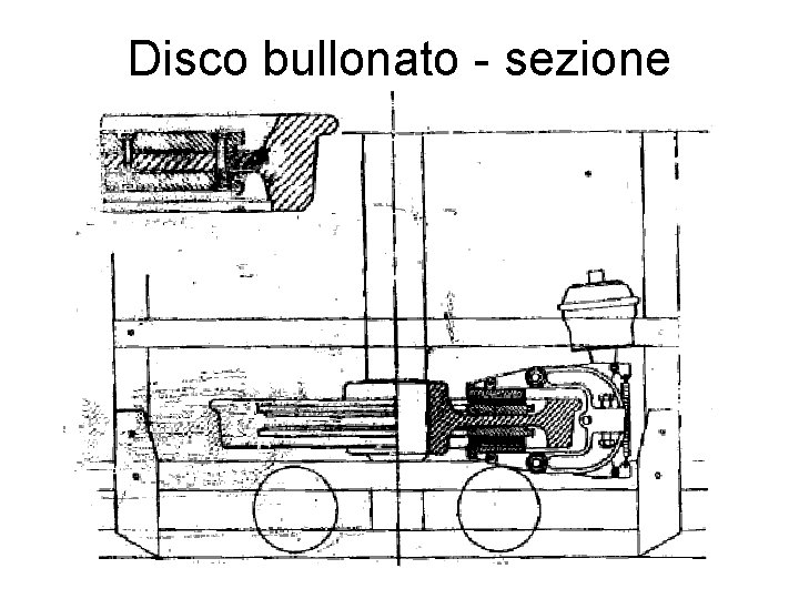 Disco bullonato - sezione 