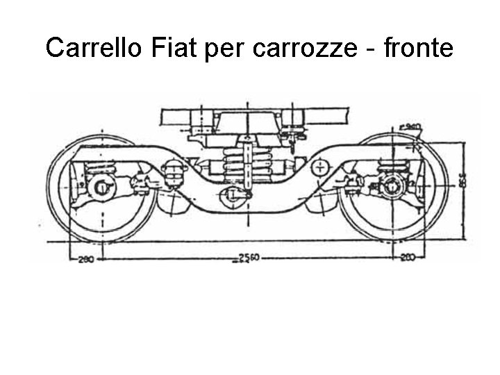 Carrello Fiat per carrozze - fronte 