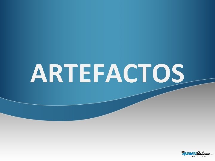 ARTEFACTOS 