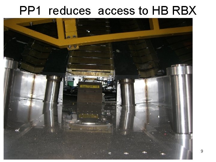 PP 1 reduces access to HB RBX 9 