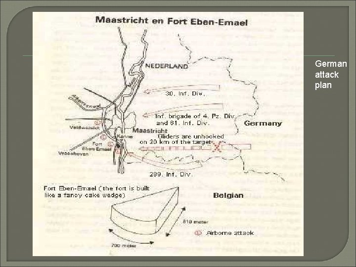 German attack plan 