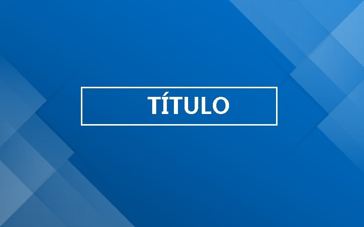 TÍTULO 