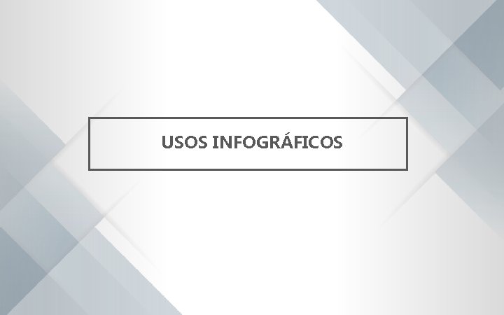 USOS INFOGRÁFICOS 