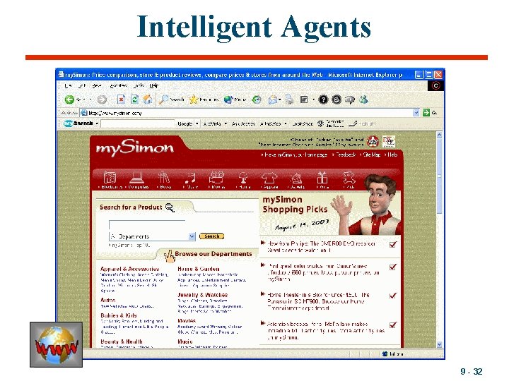 Intelligent Agents 9 - 32 