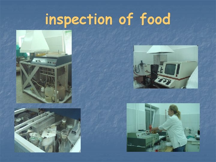 inspection of food 