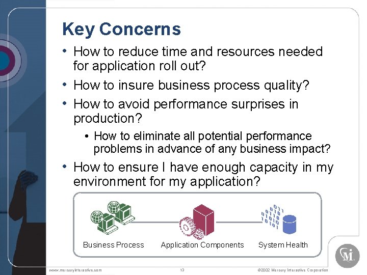 Key Concerns • How to reduce time and resources needed for application roll out?
