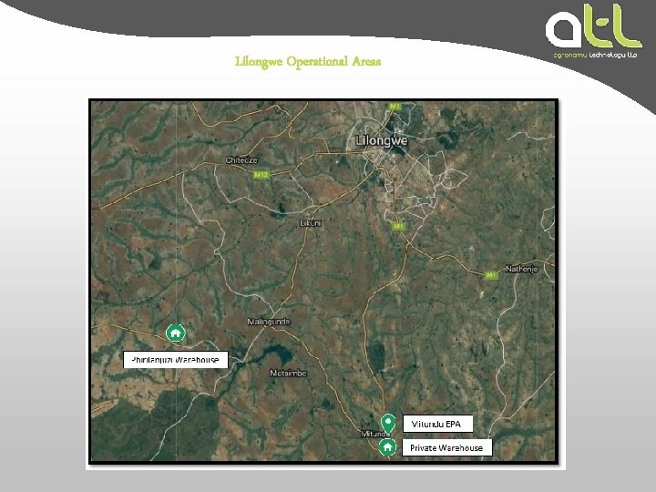 Lilongwe Operational Areas 