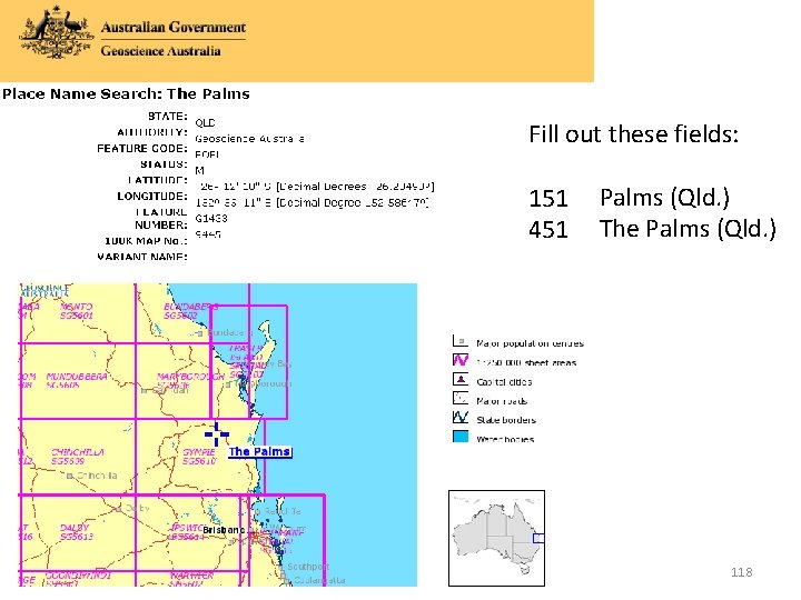 Fill out these fields: 151 Palms (Qld. ) 451 The Palms (Qld. ) 118