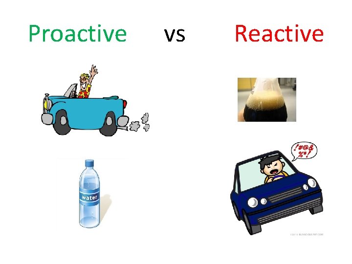 Proactive vs Reactive 