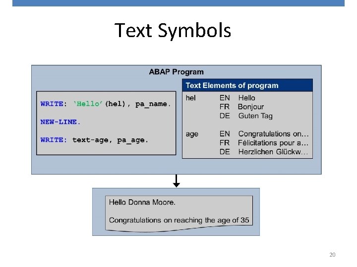 Text Symbols 20 