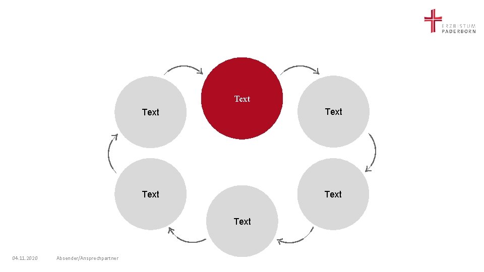 Text Text 04. 11. 2020 Absender/Ansprechpartner 