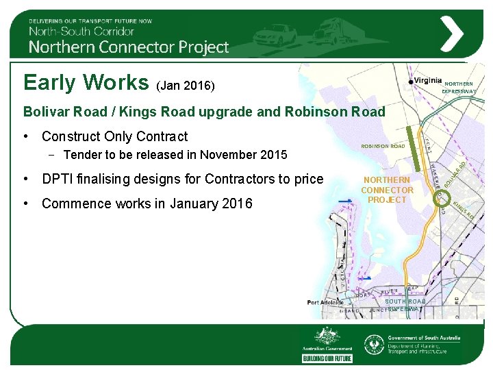 Northern Connector Project Early Works (Jan 2016) NORTHERN EXPRESSWAY Bolivar Road / Kings Road