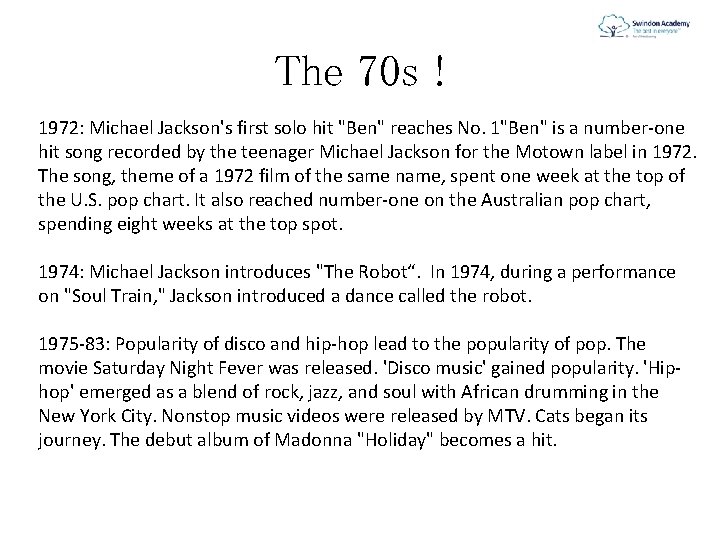 The 70 s ! 1972: Michael Jackson's first solo hit "Ben" reaches No. 1"Ben"