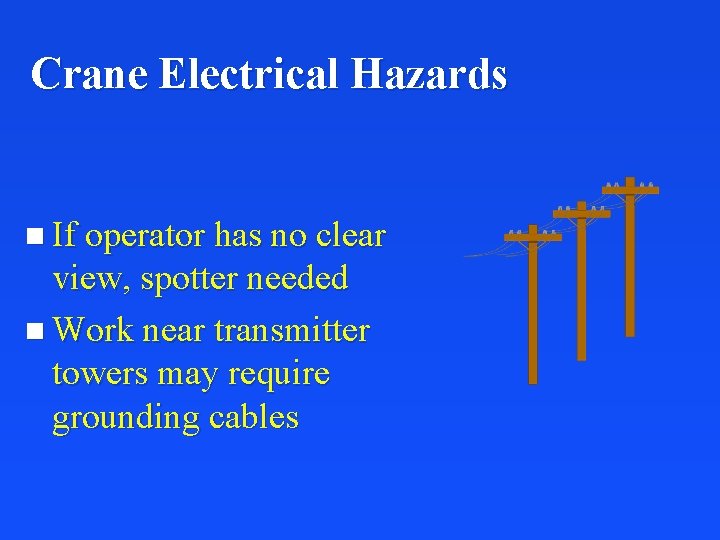 Cranes Derricks Hoists Elevators and Conveyors Subpart N