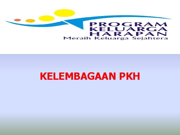 KELEMBAGAAN PKH 