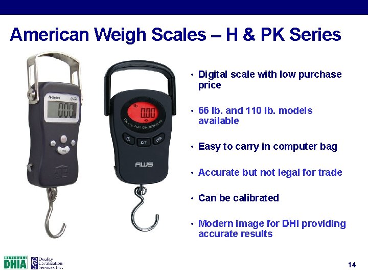 Calibration of Portable Scales 2017 Meter Technician Training