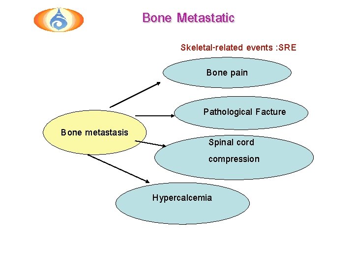 Bone Metastatic Skeletal-related events : SRE Bone pain Pathological Facture Bone metastasis Spinal cord