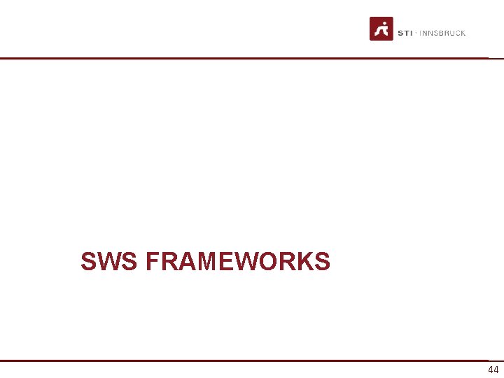 SWS FRAMEWORKS 44 