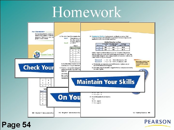 Homework Page 54 