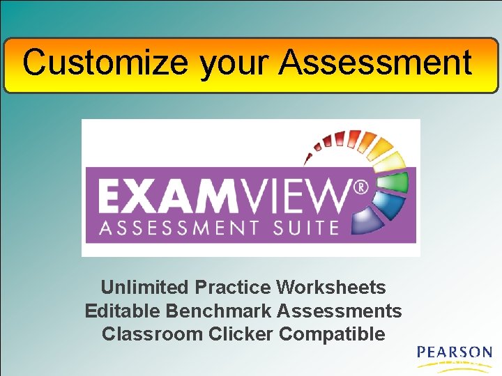 Customize your Assessment Unlimited Practice Worksheets Editable Benchmark Assessments Classroom Clicker Compatible 