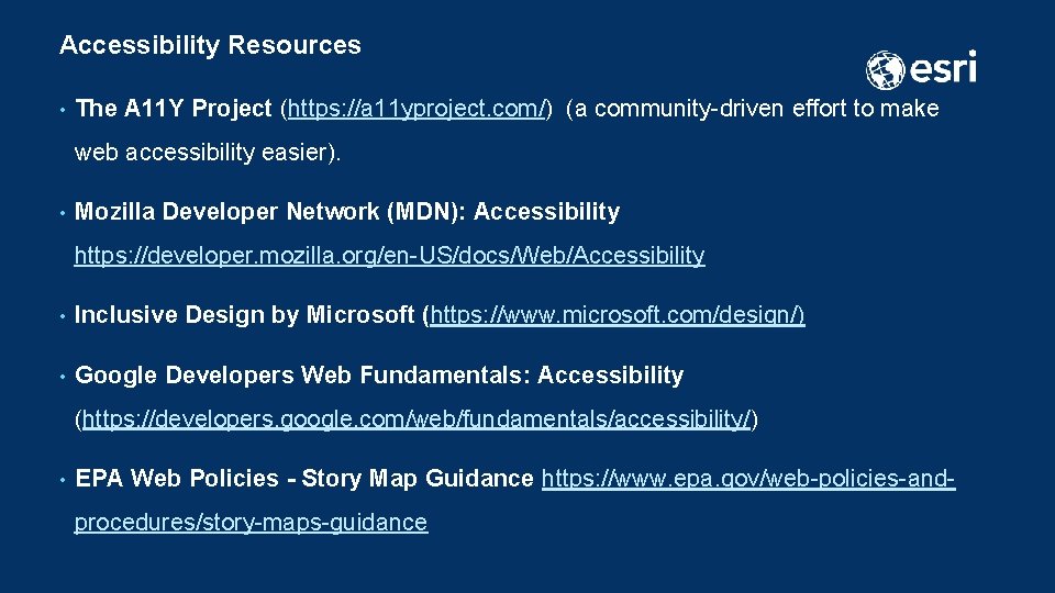 Accessibility Resources • The A 11 Y Project (https: //a 11 yproject. com/) (a