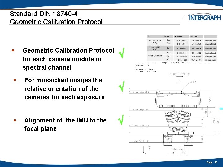 Standard DIN 18740 -4 Geometric Calibration Protocol § Geometric Calibration Protocol for each camera