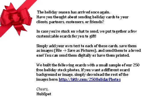The holiday season has arrived once again. Have you thought about sending holiday cards