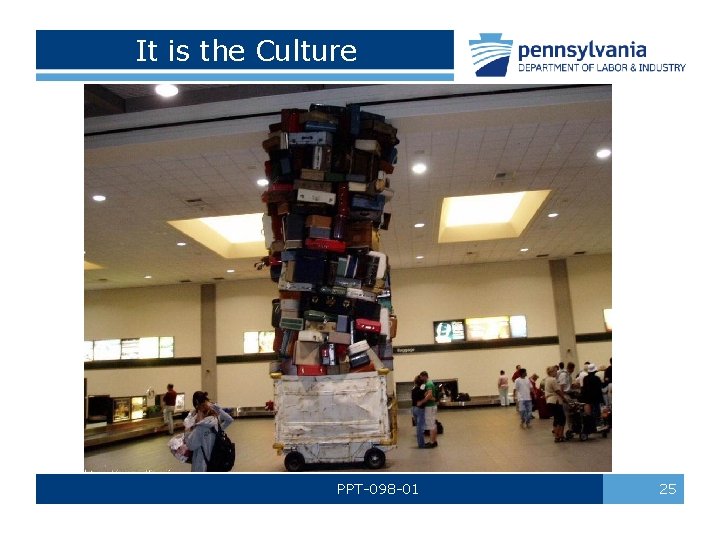 It is the Culture PPT-098 -01 25 