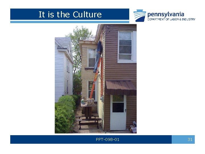 It is the Culture PPT-098 -01 31 