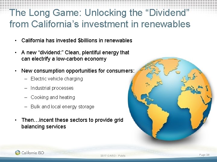 The Long Game: Unlocking the “Dividend” from California’s investment in renewables • California has