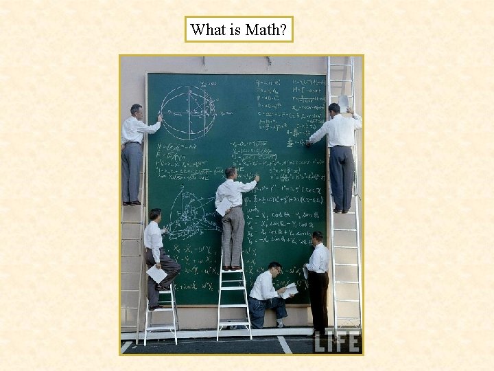 What is Math? 