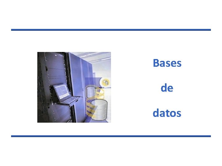 Bases de datos 