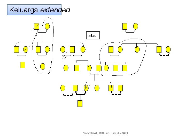Keluarga extended atau Property of PDKI Cab. Sumut - 2013 