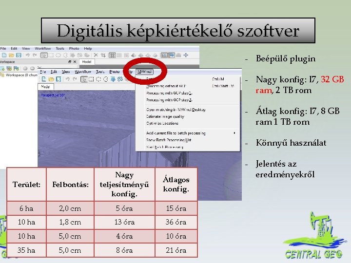 Digitális képkiértékelő szoftver - Beépülő plugin - Nagy konfig: I 7, 32 GB ram,