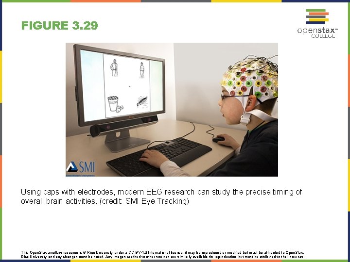 FIGURE 3. 29 Using caps with electrodes, modern EEG research can study the precise