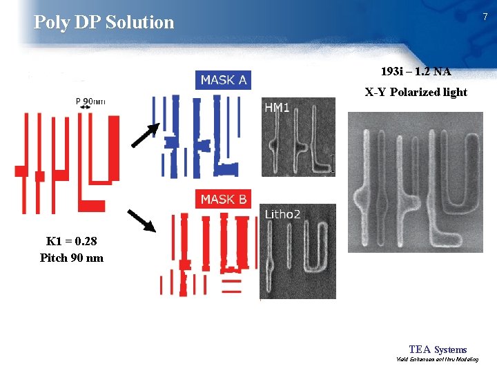 7 Poly DP Solution 193 i – 1. 2 NA X-Y Polarized light K