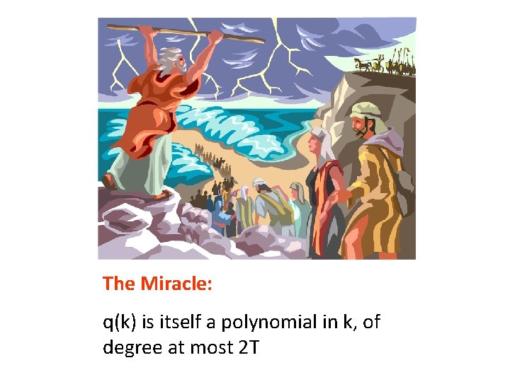 The Miracle: q(k) is itself a polynomial in k, of degree at most 2