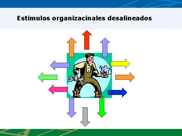 Estimulos organizacinales desalineados 