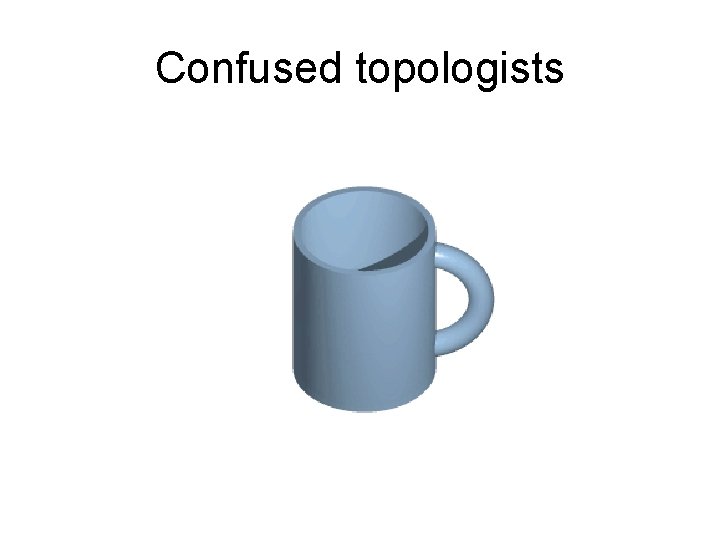 Confused topologists 