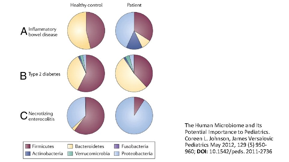 The Human Microbiome and Its Potential Importance to Pediatrics. Coreen L. Johnson, James Versalovic