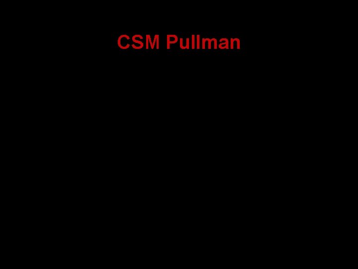 CSM Pullman 