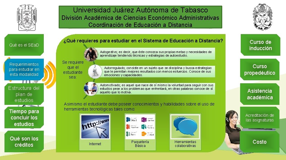 Universidad Juárez Autónoma de Tabasco División Académica de Ciencias Económico Administrativas Coordinación de Educación