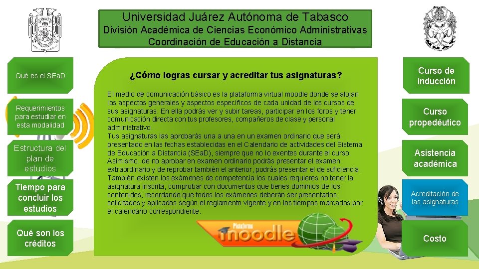 Universidad Juárez Autónoma de Tabasco División Académica de Ciencias Económico Administrativas Coordinación de Educación