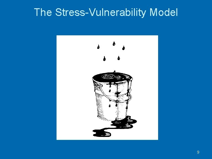 The Stress-Vulnerability Model 9 