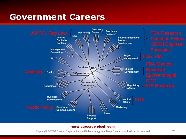 Government Careers USPTO, Reg Law FDA Research Scientist, Fellow CDRH Engineer Forensics FDA PM