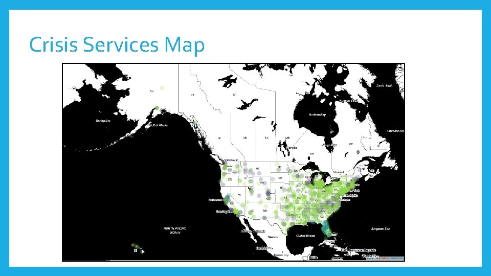 Crisis Services Map 