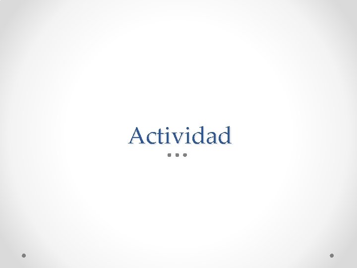 Actividad 