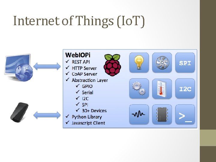 Internet of Things (Io. T) 