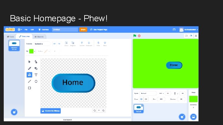 Basic Homepage - Phew! 